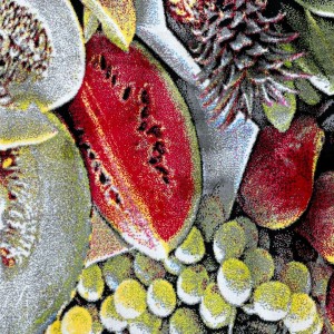 سجاد مطبع رسومات مقاس 160 × 220 مطابخ فواكة سجاد مطبع رسومات مقاس 160 × 220 مطابخ فواكة