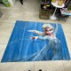 سجاد مطبع رسومات مقاس 140 × 200 العاب فروزن ازرق