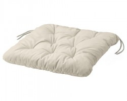 بف - مقعد ارضيات جلسات خارجية قماش سادة وتر بروف 55 × 55 سم