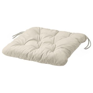 بف - مقعد ارضيات جلسات خارجية قماش سادة وتر بروف 55 × 55 سم