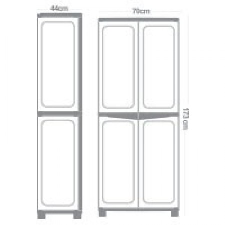 خزانة بلاستيك ثقيل صب بترا صناعة اردنية حجم كبير اربعة ابواب مع رفوف وعلاقة داخلية خزانة بلاستيك ثقيل صب بترا صناعة اردنية حجم كبير اربعة ابواب مع رفوف وعلاقة داخلية