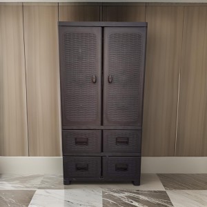 خزانة بلاستيك ثقيل صب بترا اردنية حجم كبير 3 طبقات مع جوراير مقطعة 205