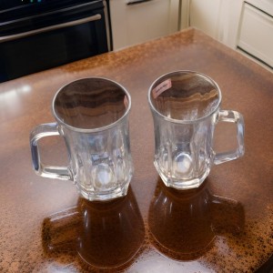 كاسة ماغ كوكتيل زجاج مع يد 380 ملم