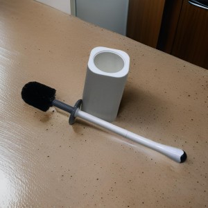 فرشاة حمام ثقيل قطعتين بلاستيك قاعدة موديل 3577-5