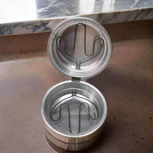 خبازة كهرباء المنيوم حجم كبير