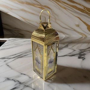 طقم فوانيس معدن لون ذهبي حجم كبير 3 قطع طقم فوانيس معدن لون ذهبي حجم كبير 3 قطع
