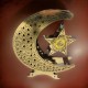 هلال رمضان خشبي حجم جامبو ذهبي 50 × 40 سم هلال رمضان خشبي حجم جامبو ذهبي 50 × 40 سم