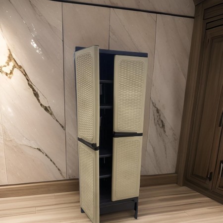 خزانة بلاستيك ثقيل صب بترا صناعة اردنية حجم كبير اربعة ابواب مع رفوف وعلاقة داخلية خزانة بلاستيك ثقيل صب بترا صناعة اردنية حجم كبير اربعة ابواب مع رفوف وعلاقة داخلية