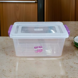 طبروير / تبروير مستطيل 7.2 لتر غطا كبس polirex