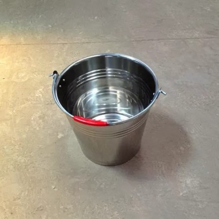 سطل - دلو ستانلس ستيل نورستا مع يد 12لتر سطل - دلو ستانلس ستيل نورستا مع يد 12لتر