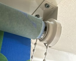 ستائر رول اب لايديكو مقاس 100 ارتفاع 180 لون خمري