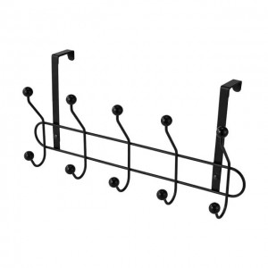 علاقة باب ستانلس اسود 6 عيون