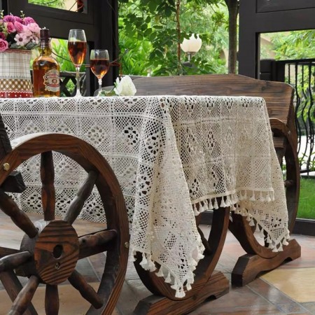 شرشف سفره صناره مقاس 150*220