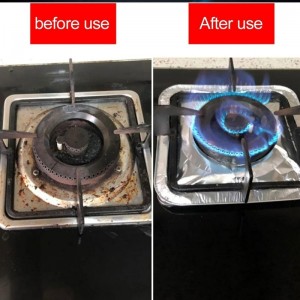 قصدير عيون غاز المنيوم مربع