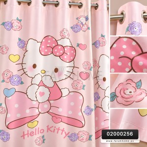 ستائر هولي كتي Kitty رسومات اطفال ديزني مطبع قطعتين مقاس 140 × 250 سم بلاك اوت / ستان لاث ستائر هولي كتي Kitty رسومات اطفال ديزني مطبع قطعتين مقاس 140 × 250 سم بلاك اوت / ستان لاث