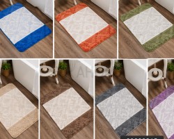  دعسة حمام / مغسلة قطعة واحدة مقاس 50 × 80 SILVER CASUAL الوان سادة او مقلم