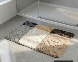 دعسة حمام / مغسلة قطعة واحدة مقاس 50 × 80 SILVER CASUAL الوان سادة او مقلم دعسة حمام / مغسلة قطعة واحدة مقاس 50 × 80 SILVER CASUAL الوان سادة او مقلم