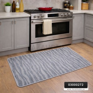 ممر بوهيمي 80 × 150 مخطط زيبرا حرير بارضية لاصقة لون سكني