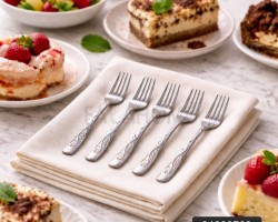 طقم شوك حجم صغير 6 / 12 قطعة - خامة اقتصادية