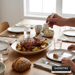 طقم شوك حجم كبير 6 / 12 قطعة - خامة اقتصادية