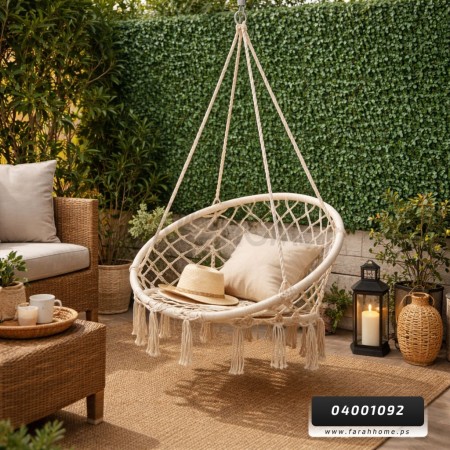 مراجيح صناره تعليق مدورة 80 سم خيط مكرميه - مرجيحة خيطان مرجوحة - مرجيحة مراجيح صناره تعليق مدورة 80 سم خيط مكرميه - مرجيحة خيطان مرجوحة - مرجيحة