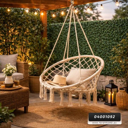 مراجيح صناره تعليق مدورة 80 سم خيط مكرميه - مرجيحة خيطان مرجوحة - مرجيحة مراجيح صناره تعليق مدورة 80 سم خيط مكرميه - مرجيحة خيطان مرجوحة - مرجيحة