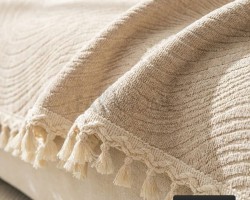 وجه ارضيات طقم كنب كوردروي مخمل محزز 7 مقاعد بارضية لاصقة