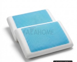 مخدة طبية لاتكس مع جل مقاس 40 × 65 العتبة