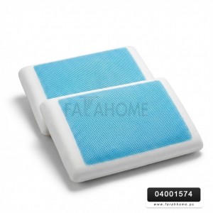 مخدة طبية لاتكس مع جل مقاس 40 × 65 العتبة