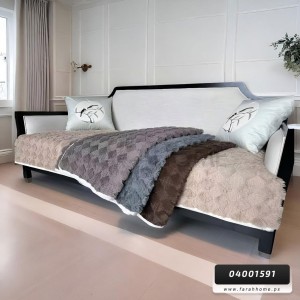 وجه طقم ارضيات كنب 7 فرو الارنب نقش بوهيمي