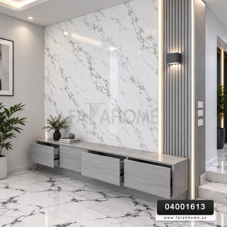 رول بديل رخام لاصق 120 * 300 سم فانيل وجه لاصق