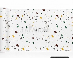 رول بديل رخام لاصق 120 * 300 سم فانيل وجه لاصق