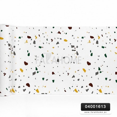 رول بديل رخام لاصق 120 * 300 سم فانيل وجه لاصق