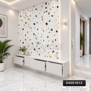 رول بديل رخام لاصق 120 * 300 سم فانيل وجه لاصق