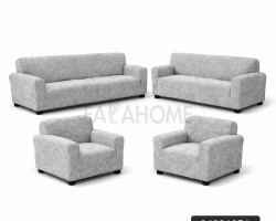 طقم وجه - كفر كنب تلبيس كامل 3 - 2 - 1 - 1 مخمل بدون تنوره 7 مقاعد مصري 