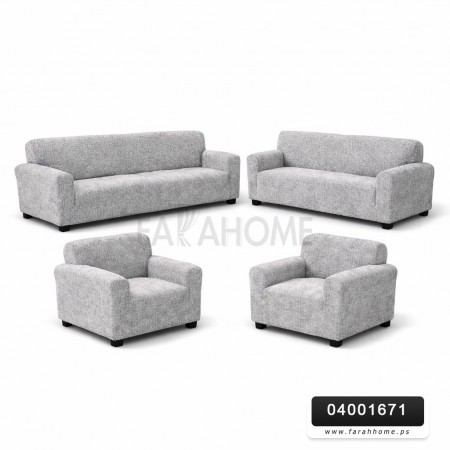 طقم وجه - كفر كنب تلبيس كامل 3 - 2 - 1 - 1 مخمل بدون تنوره 7 مقاعد مصري 