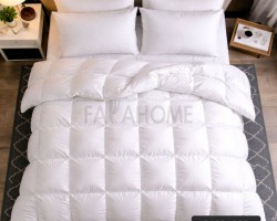 لحاف بوخ ابيض هوليفين مجوز مقاس 200 × 220 سم