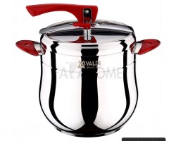 طنجرة ضغط جاك 13 لتر صناعة تركية وزن ثقيل VIVALDI G377