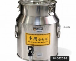 جلن /جرة زيت - حليب ستانليس مع حنفية 28 لتر مقاس 40 × 30 سم جلن /جرة زيت - حليب ستانليس مع حنفية 28 لتر مقاس 40 × 30 سم