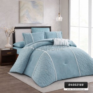 لحاف مجوز شتوي لاين 7 قطع محفر ليزر مربعات Line