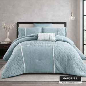 لحاف مجوز شتوي لاين 7 قطع محفر ليزر مربعات Line