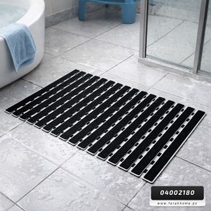 دعسة مانعة للتزحلق في الحمام والمسابح وامام البانيو شكل محززة مساطر مقاس 60 × 40 سم