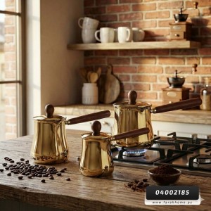 طقم /3 غلايات ستانلس ذهبي قهوة ثقيل يد خشب مع غطاء 280 / 560 / 760 مل 3 قطع طقم /3 غلايات ستانلس ذهبي قهوة ثقيل يد خشب مع غطاء 280 / 560 / 760 مل 3 قطع