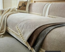 ارضيات كنب كوردروي مخمل محزز 9 مقاعد