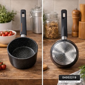 كسرولا غلاية جرانيت مع يد عظم 14 سم