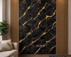 رول بديل رخام مع لاصق ذاتي 60 × 300 سم