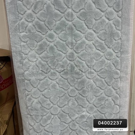طقم دعسات حمام قطن نافر قطعتين 40×60 + 60×100 سم