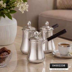 طقم بكارج - غلايات ذهبي / فضي 3 احجام