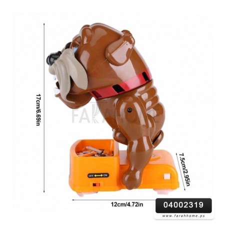 العاب/لعبة كلب الشرير مع عظمة بطارية BEWARE DOG