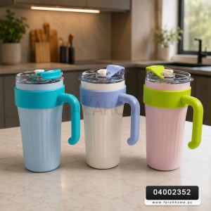 حافظة مياه / ماج بيد مع شملونة 860 ML ستيل ثقيل / ثيرموس
